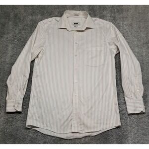 Joseph Abboud Shirt Mens Sz 15.5 32/33 Dress Button Up Down Long Sleeve Non-Iron